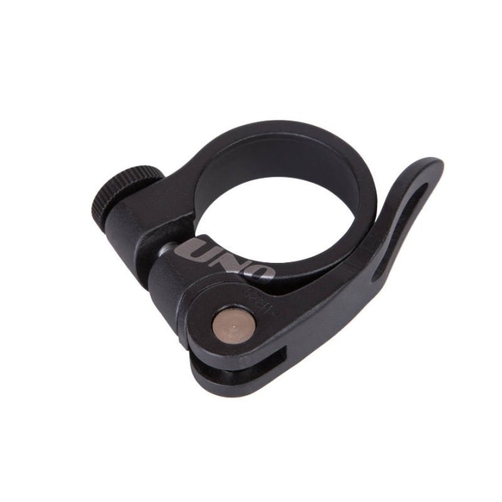 Хомут п/сід 34,9мм з ексцентриком Kalloy "UNO" XC-68 чорний